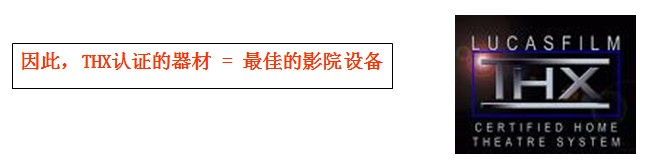 THX家庭影院标准及摆位 THX标准认证