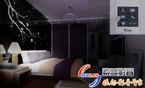 体验NICO梦幻的灯光场景 卧室场景2:阅读模式