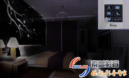 体验NICO梦幻的灯光场景 卧室场景3:蜜月模式