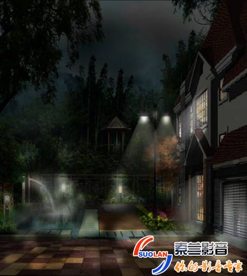 体验NICO梦幻的灯光场景 庭院灯光控制:可根据时间自动控制