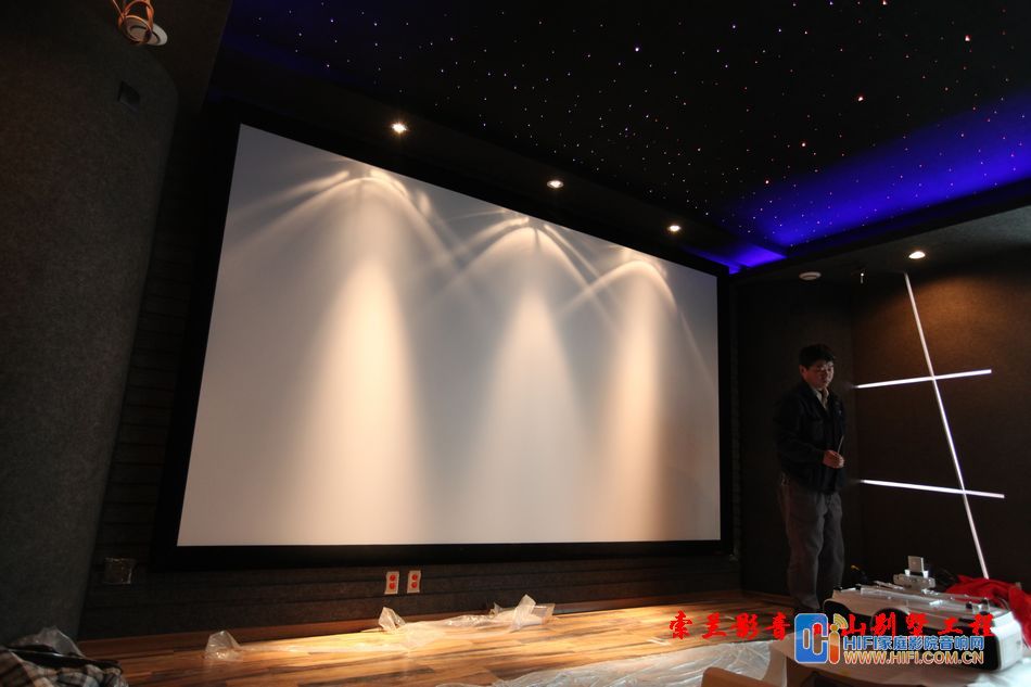 西山别墅安装家庭影院威力登DD18大炮APG音箱 20120203021926796