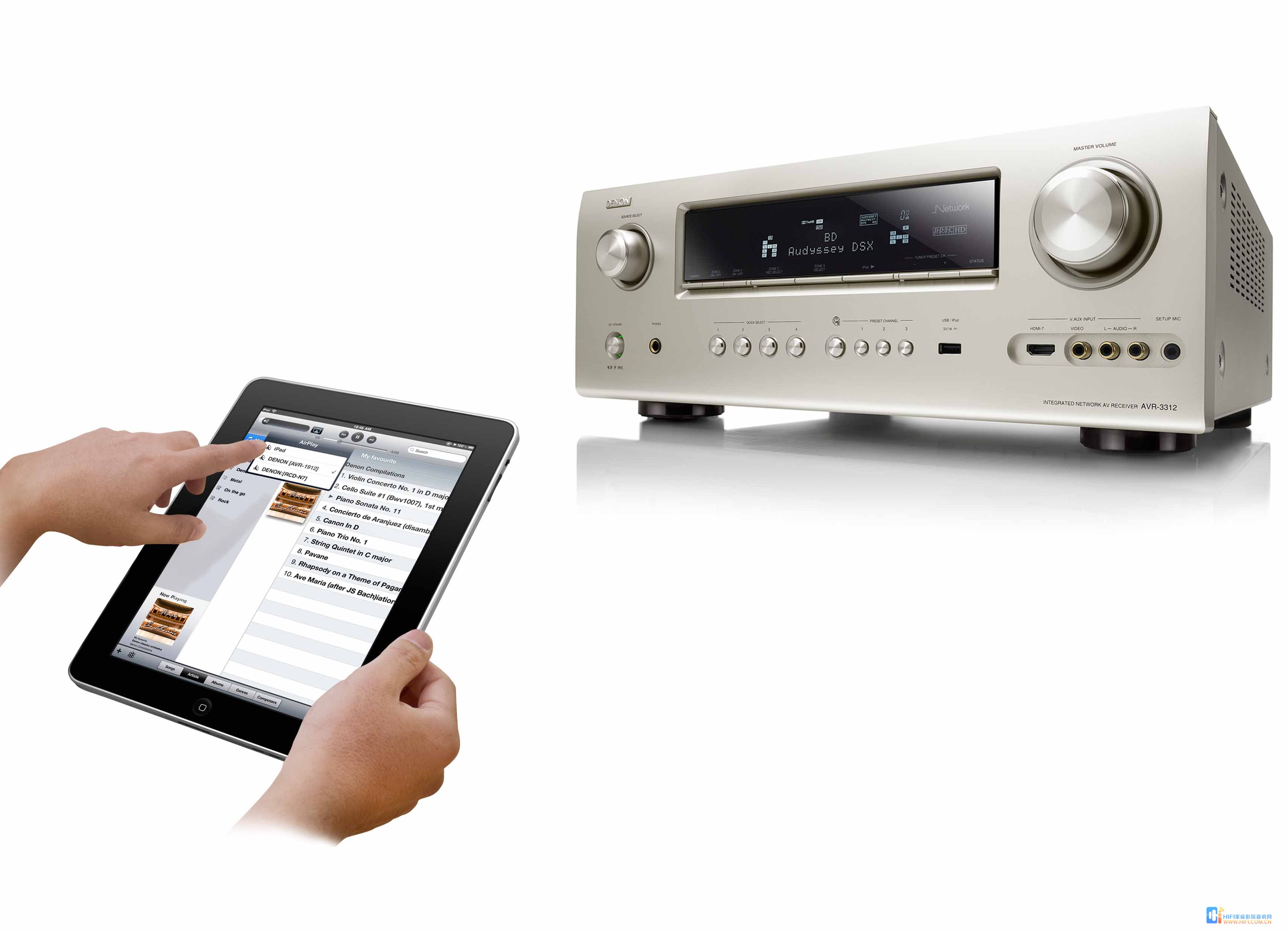 以实用功能取胜Denon 3312 20120229111910337