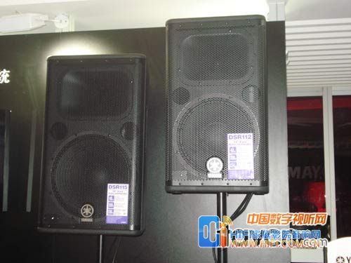 YAMAHA携各系列专业音响产品亮相PALM展 palm 2011:雅马哈DSR系列有源扬声器
