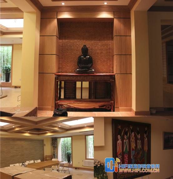 15万元打造莱蒙湖异域风情的东南亚风格家庭影院装修纪实 东南亚风格客厅效果