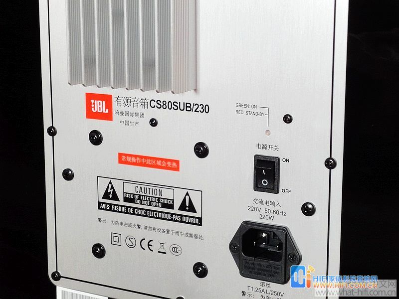 JBL CS480卫星箱评测 JBL 480