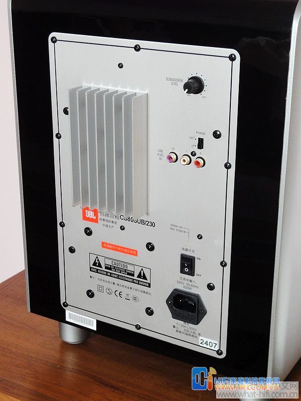 JBL CS480卫星箱评测 JBL 480