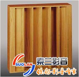 家庭影院装修中使用的新型扩散体 标准七阶段QRD扩散体