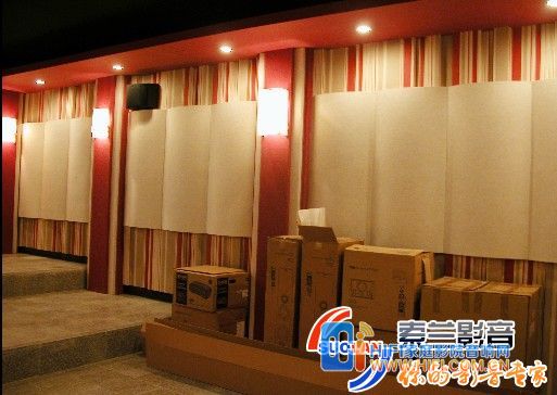 亚运新新家园的超大家庭影院 家庭影院装修