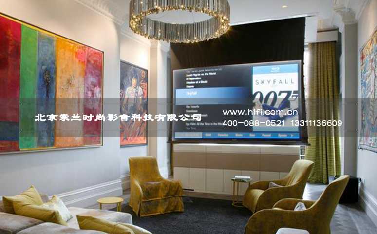 看看老外怎么设计私人家庭影院(二) 私人影院设计