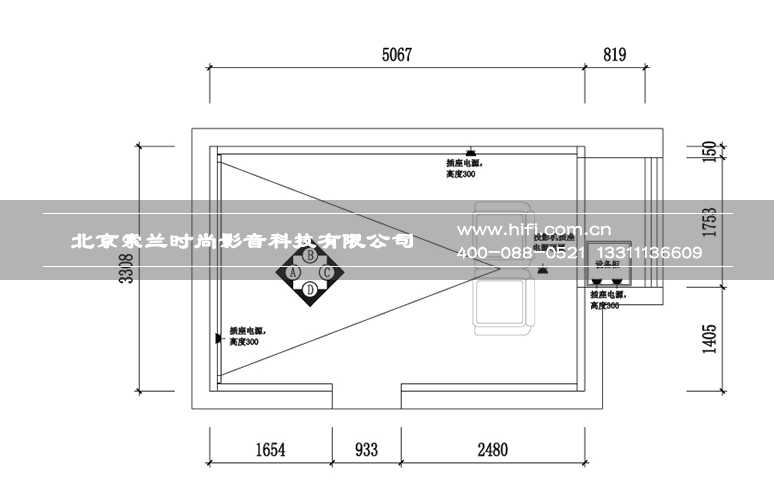 廊桥水岸17平米私人影院装修工程纪实(一) 20170503013423242