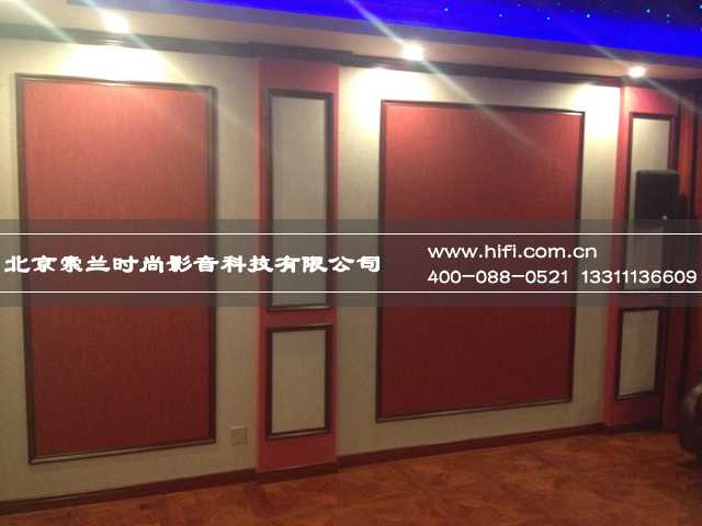 中海尚湖看不到声学处理的家庭影院设计案例 20170505045551282