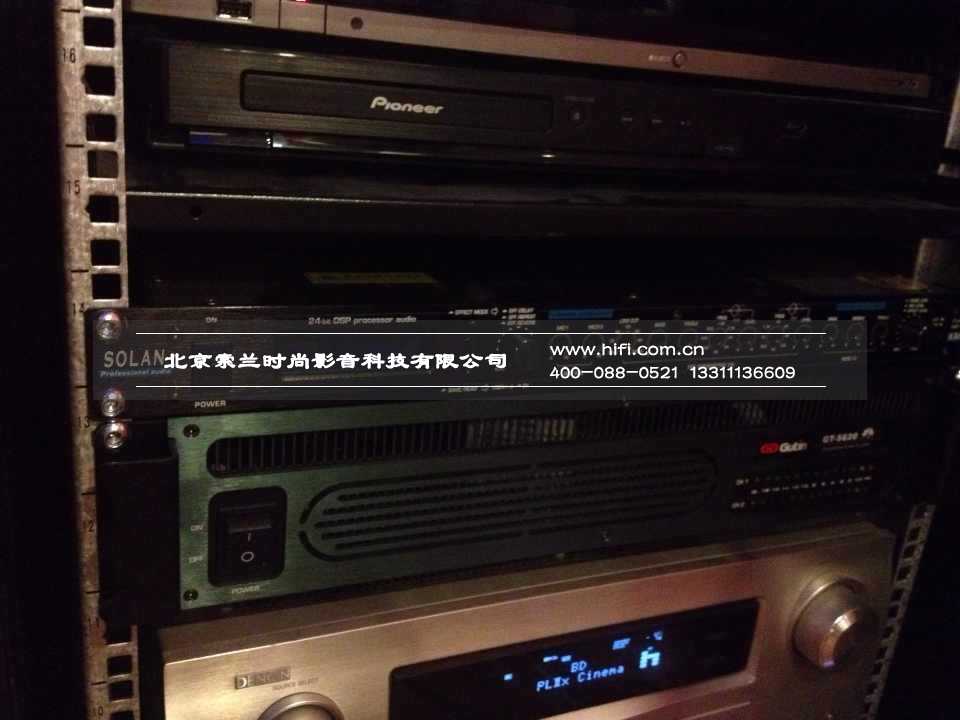 中海尚湖看不到声学处理的家庭影院设计案例 20170505045701790