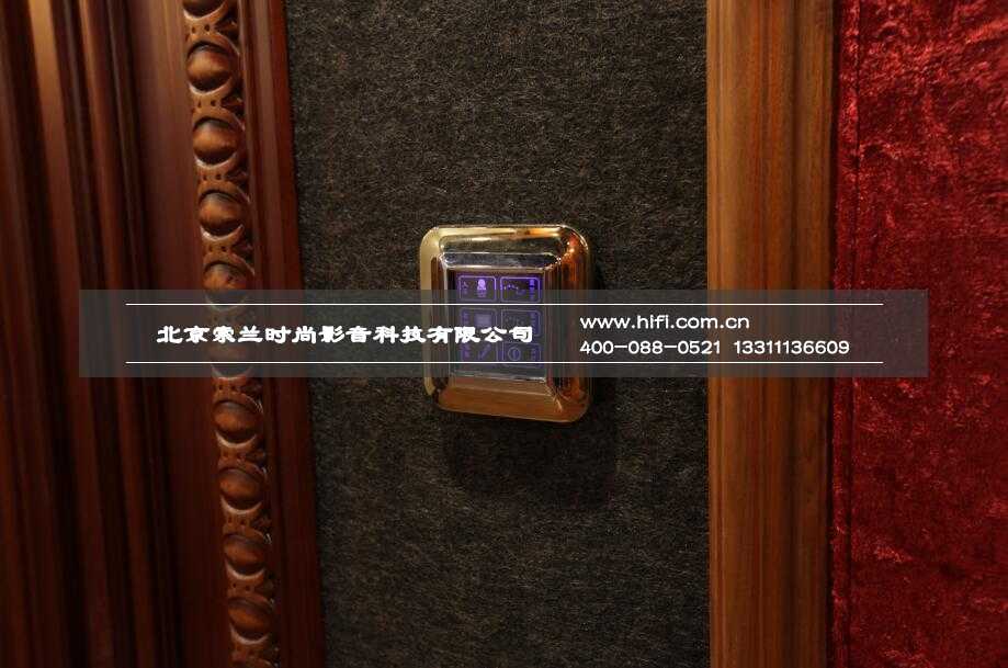 京基鹭府高端大气的欧式风格,构筑杜比全景声家庭影院 京基鹭府家庭影院设计