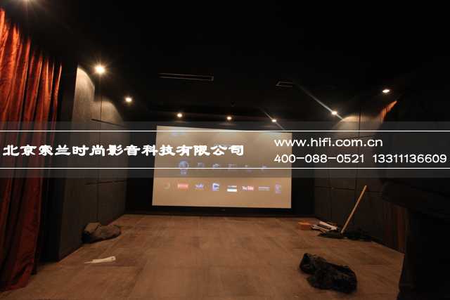 索兰影音——万通新新家园现代风格的家庭影院设计案例 智能家居系统