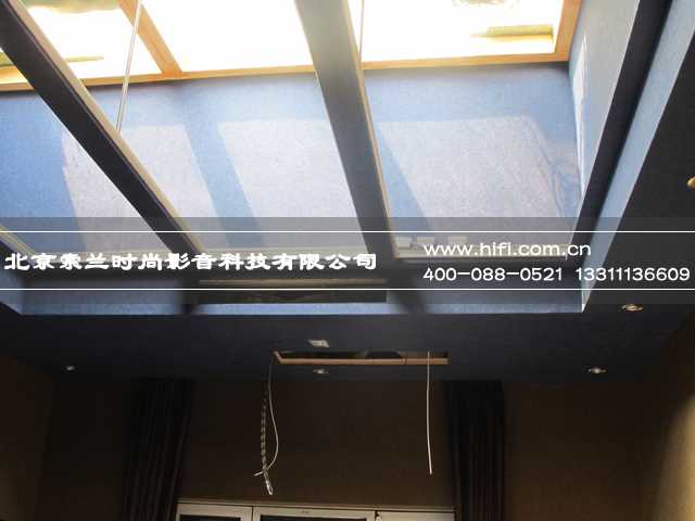 索兰影音家庭影院设计案例——廊桥水岸现代风格的家庭影院 20170507095441155