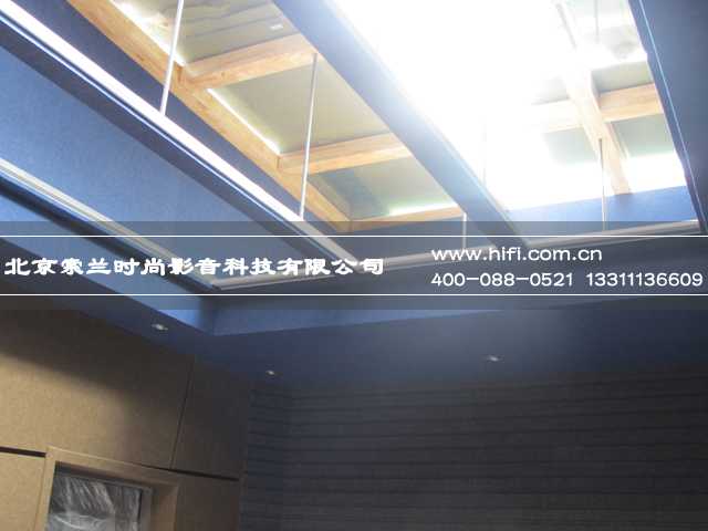索兰影音家庭影院设计案例——廊桥水岸现代风格的家庭影院 20170507095711116