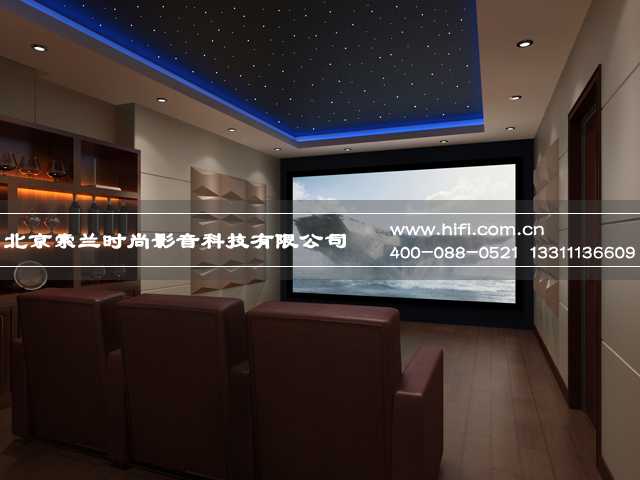 固安孔雀城私人家庭影院设计案例——索兰影音最新工程纪实 20170507110552682