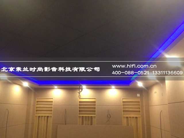 固安孔雀城私人家庭影院设计案例——索兰影音最新工程纪实 20170507110729238
