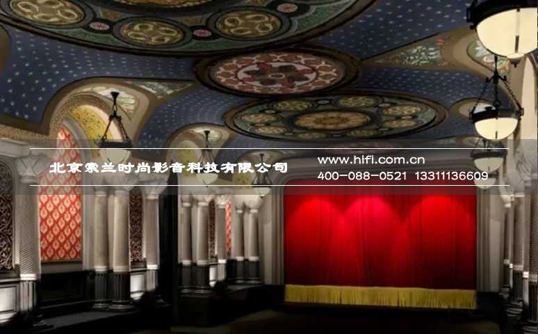 小空间私人家庭影院装修格调与光学处理分析 20170508012524295