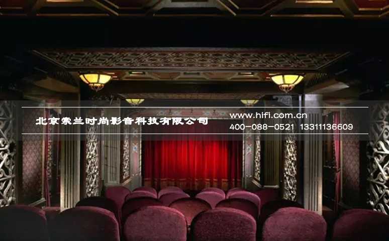 小空间私人家庭影院装修格调与光学处理分析 20170508012538460
