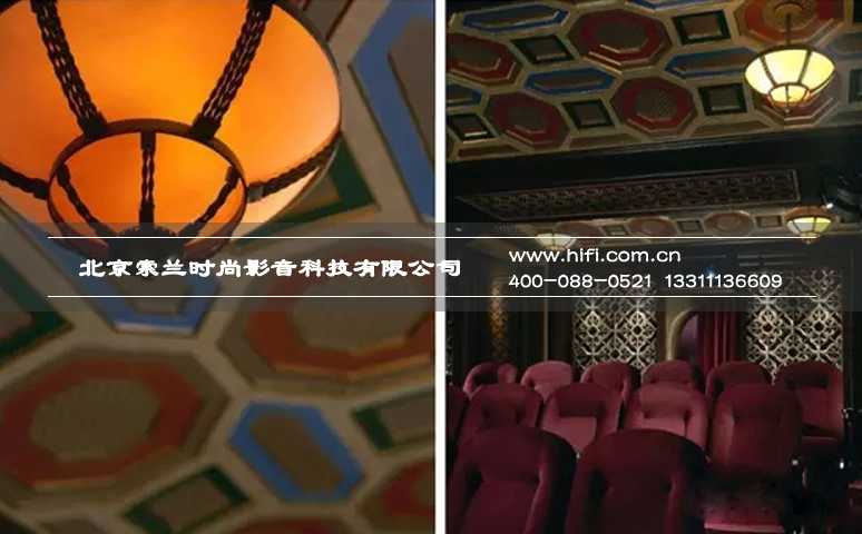 小空间私人家庭影院装修格调与光学处理分析 20170508012610818