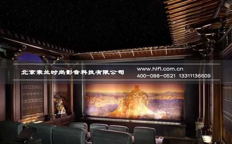 小空间私人家庭影院装修格调与光学处理分析 20170508012620995