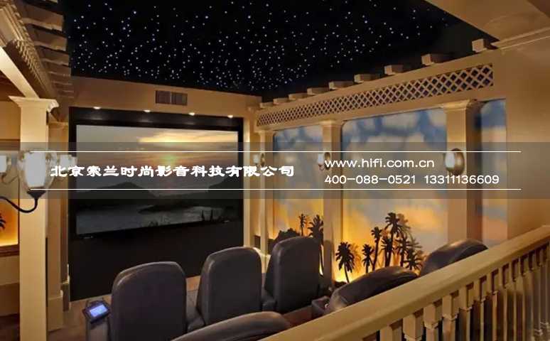 小空间私人家庭影院装修格调与光学处理分析 20170508012709549