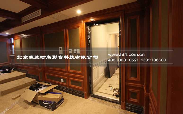 唐山私人家庭影院声盾隔音门案例,一场华丽的视听大餐 20170509101106508
