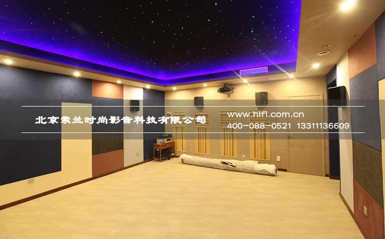观唐别墅私人家庭影院声盾隔音门案例,有声有色有品味 20170509102539339
