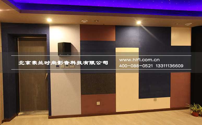 观唐别墅私人家庭影院声盾隔音门案例,有声有色有品味 20170509102609117