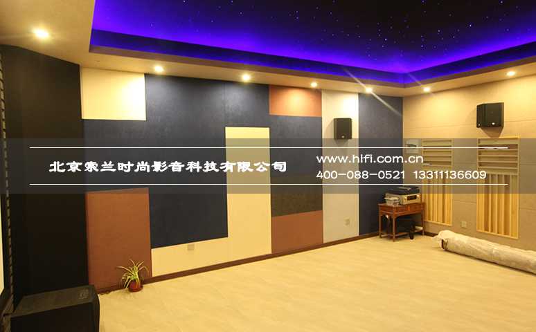 观唐别墅私人家庭影院声盾隔音门案例,有声有色有品味 20170509102627839