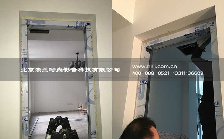 声盾隔音门案例,影音娱乐空间的隔音保证 20170509104525940