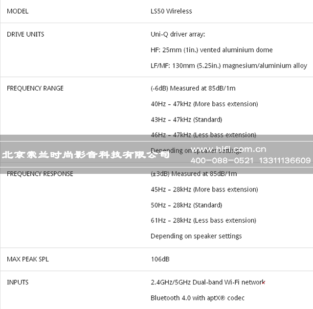 摆放无限 自由空间尽在你掌握 KEF新品LS50 Wireless无线版书架音箱即将上市 20170512023047588