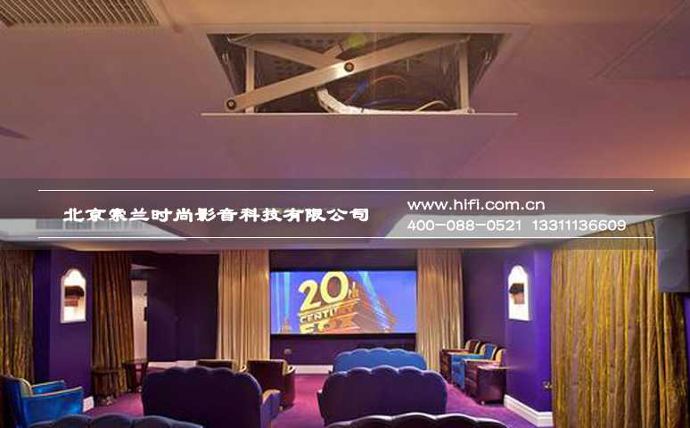 家庭影院投影机吊装不好看?试试藏起来! 20170516111515922