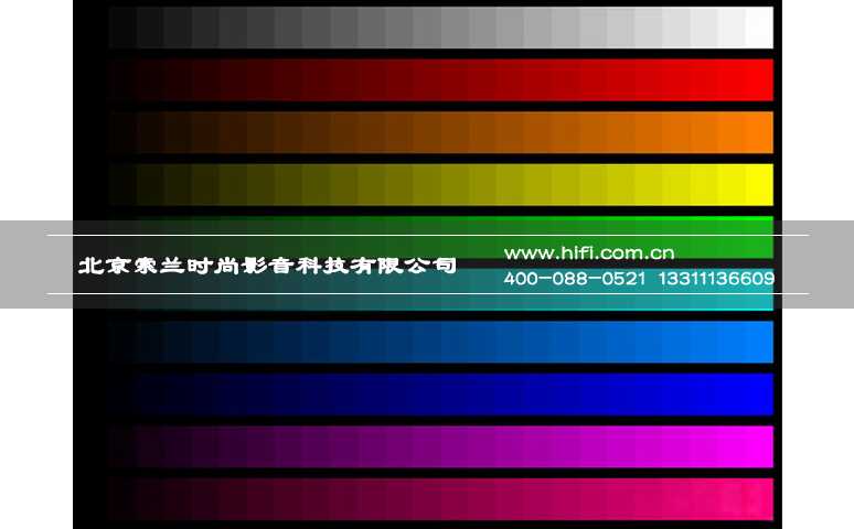 简析家庭影院投影机的色彩与注明 20170518044800977