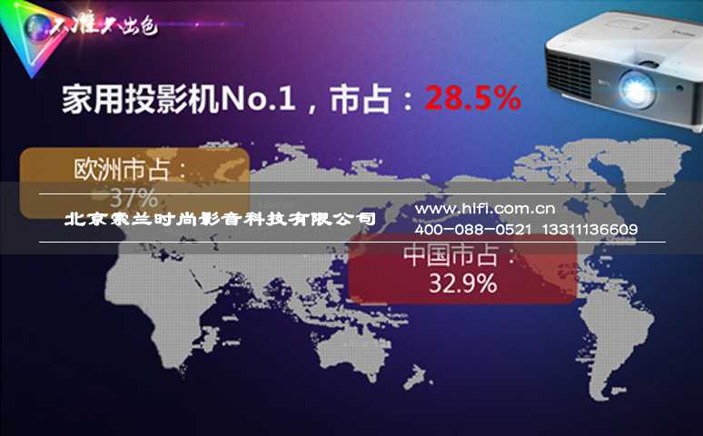明基发布“色准大师”系列家用投影机新品,“精准色彩”一触即发 20170528042222496