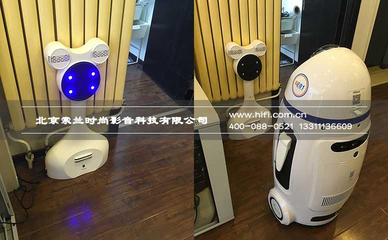 索兰影音展厅来了新伙伴:智能机器人“小胖” 20170601014838802