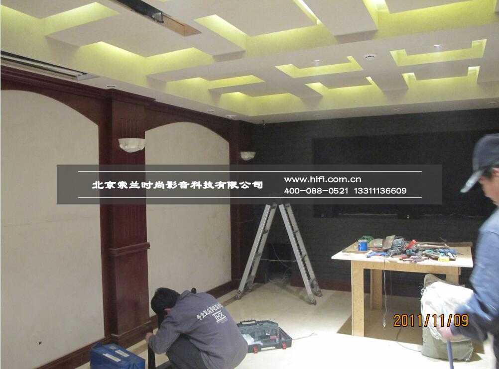 龙湖滟澜山的奢华影院 家庭影院设计