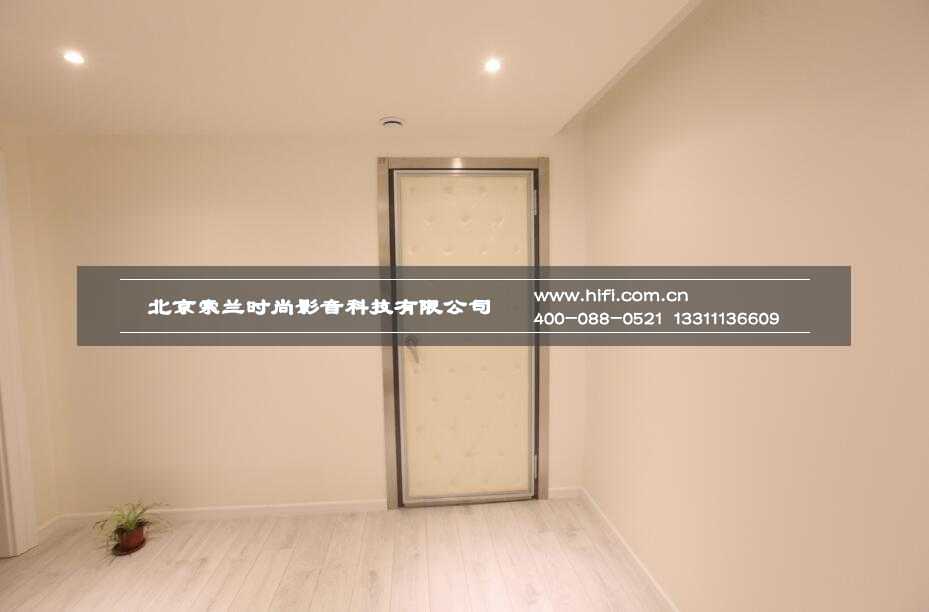 北京观塘别墅别具风格的家庭影音室 家庭影院设计