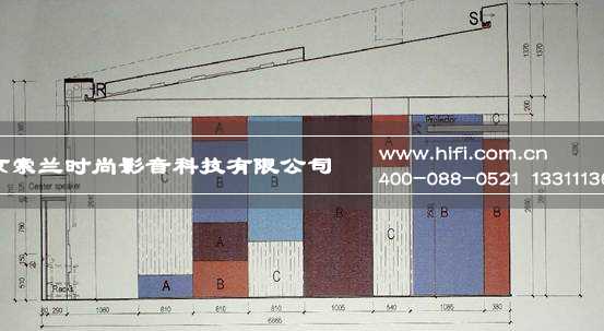蒋府庄园家庭影院装修示意图