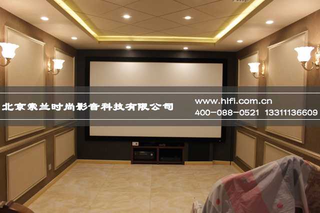 隐藏与嵌入的完美结合,澜茵山私人家庭影院设计案例 20170615115528206