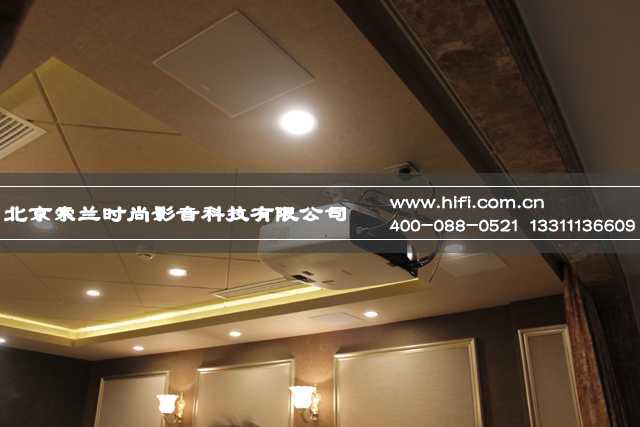 隐藏与嵌入的完美结合,澜茵山私人家庭影院设计案例 20170615115528987