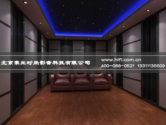 纳帕溪谷和式风格的家庭影院装修案例 20170616020727807