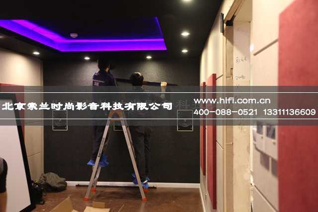 小房间私人影院装修方案之嵌入为主 20170616022022765