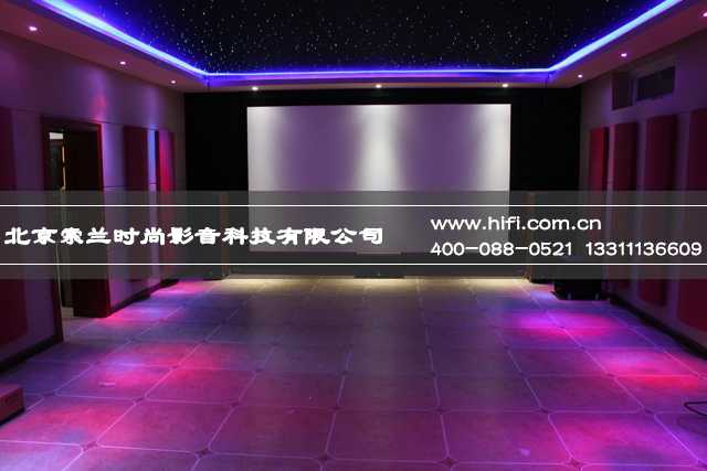 现代与梦幻的结合,漆园家庭影院装修案例 20170616030306249