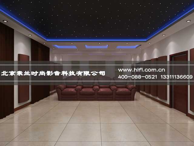 现代与梦幻的结合,漆园家庭影院装修案例 20170616030306389
