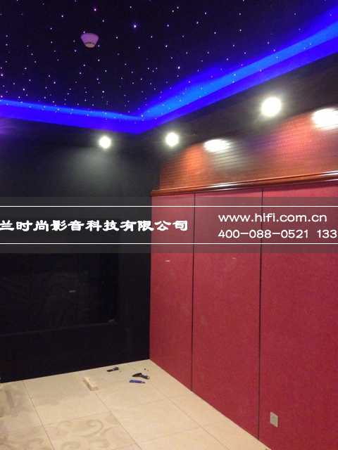 红色激情,御汤山私人家庭影院设计案例 20170616030722539