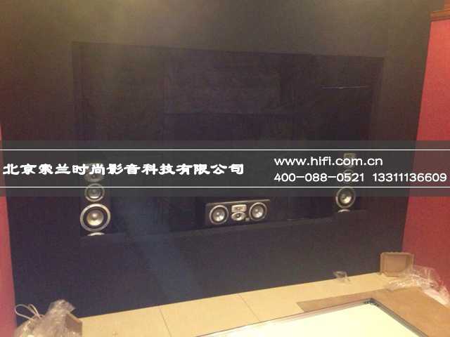 红色激情,御汤山私人家庭影院设计案例 20170616030722762