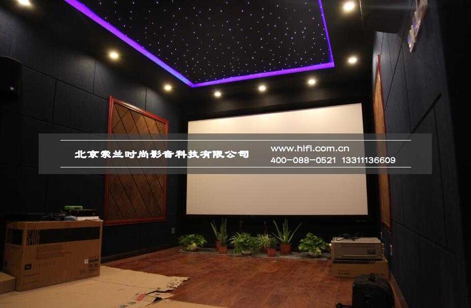 原生墅家庭影院设计简洁现代的典范 家庭影院设计