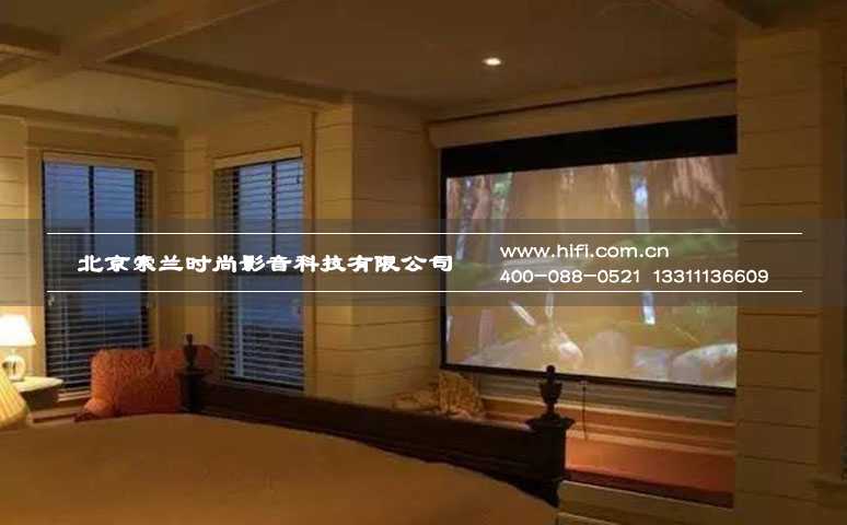 【赏析】黏在床上不想动——躺床上看电影的卧室影院 20170622051657855